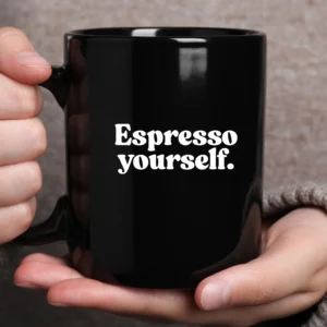 Black Coffee Mug